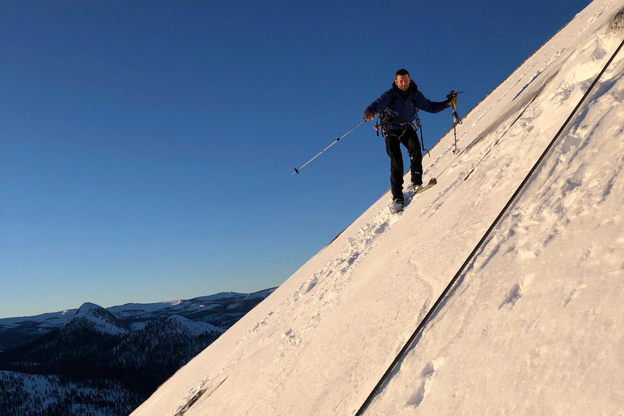 Ski Down Half Dome