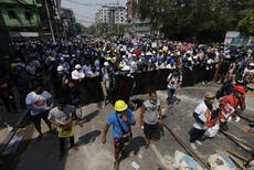 Myanmar protests: ‘At least 18 killed’ as police open fire on demonstrators