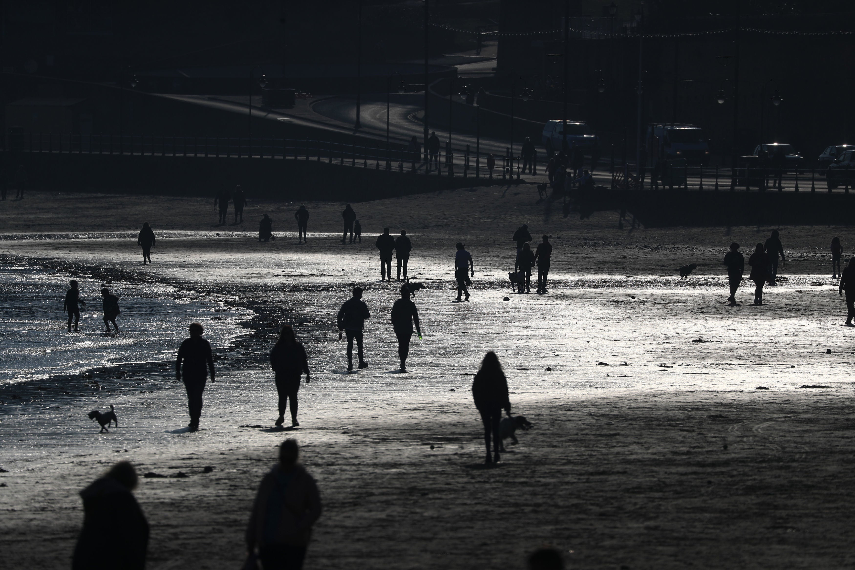 Making plans to meet people in open spaces lowers the risk as the virus spreads less easily outside