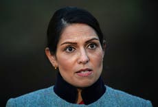 Priti Patel ‘plans life sentences for people smugglers’ in bid to stop migrant crossings