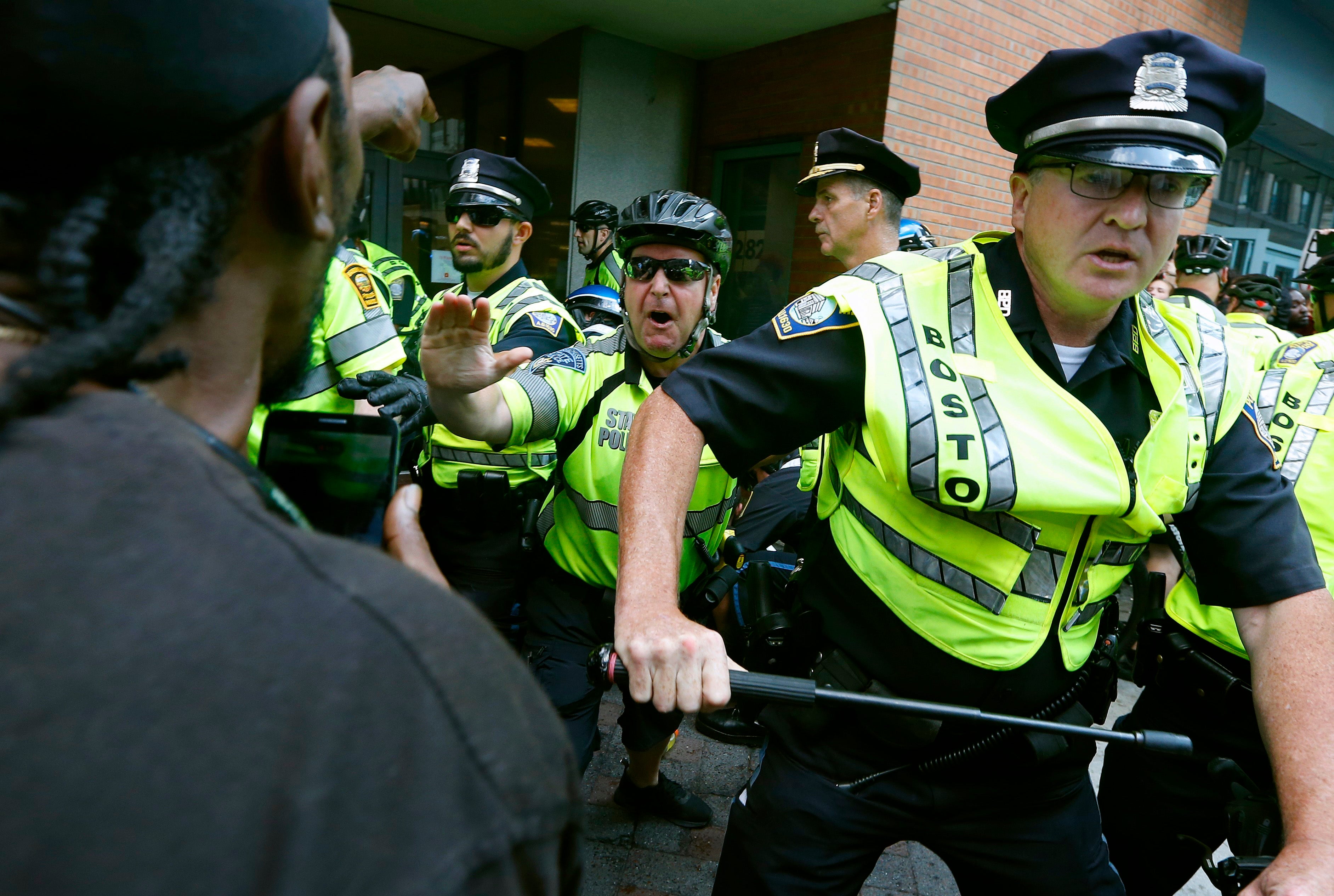 Racial Injustice Boston Police