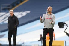 Man City have no time to savour breaking records, says Pep Guardiola