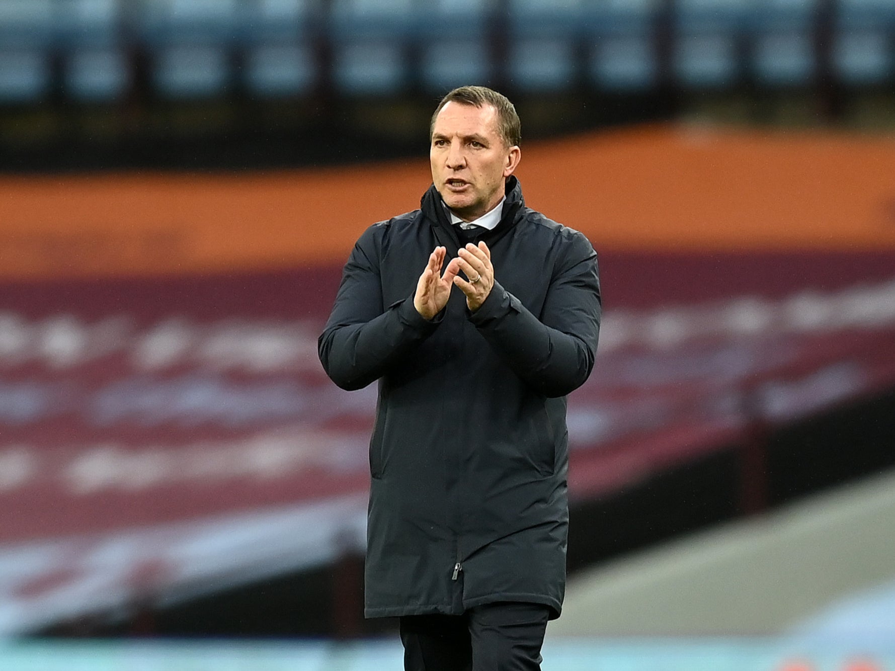 Leicester City manager Brendan Rodgers