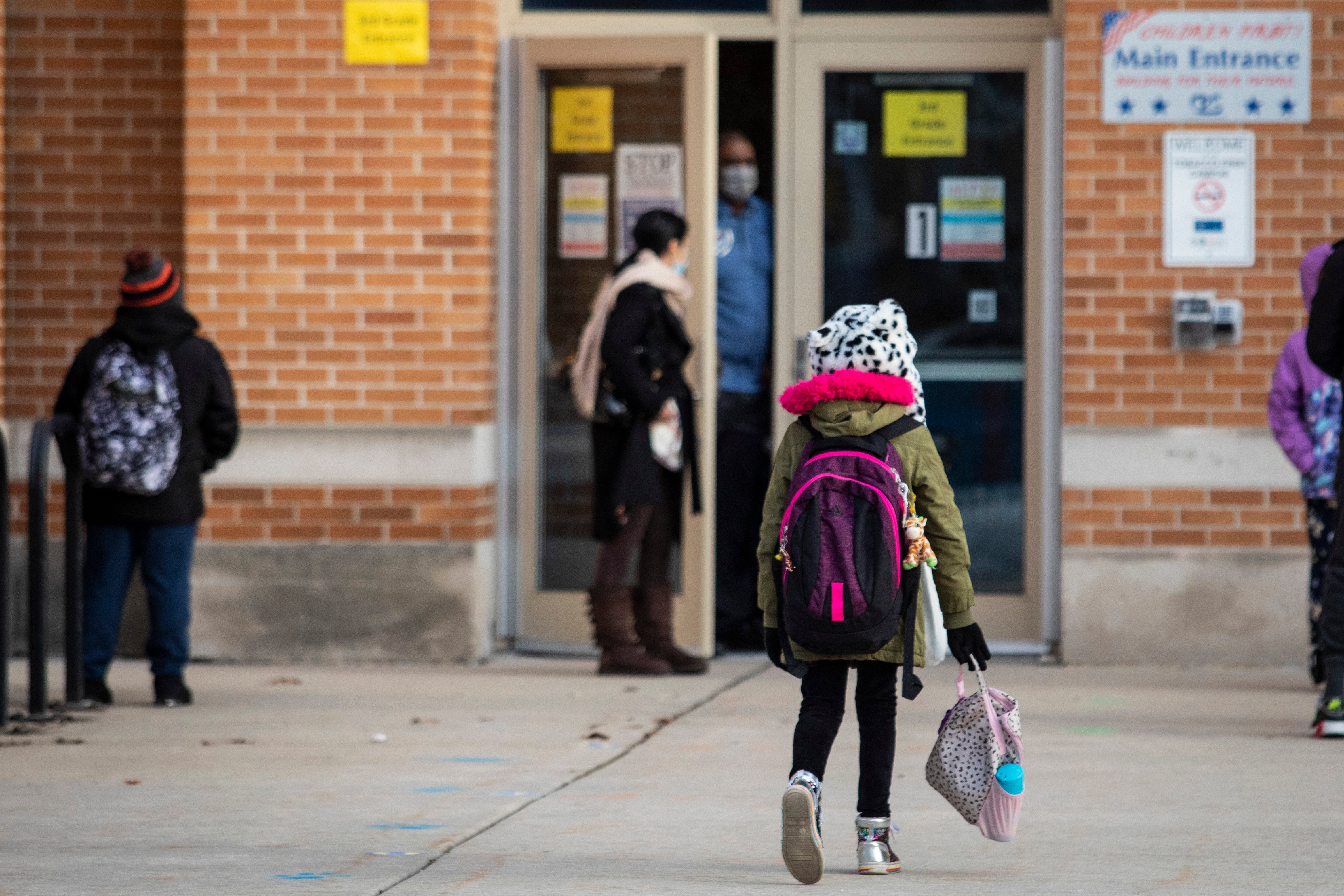 Virus Outbreak Chicago Schools