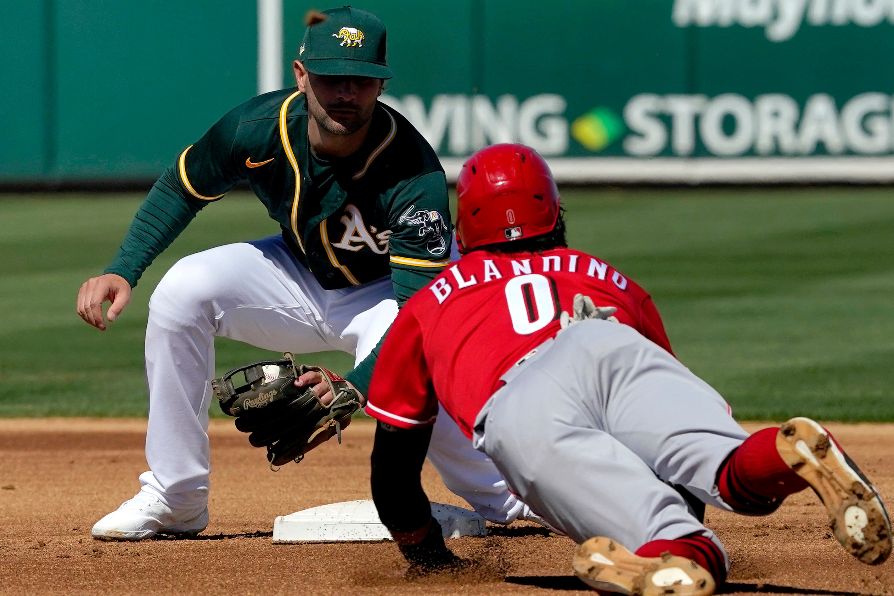 Athletics Reds Baseball