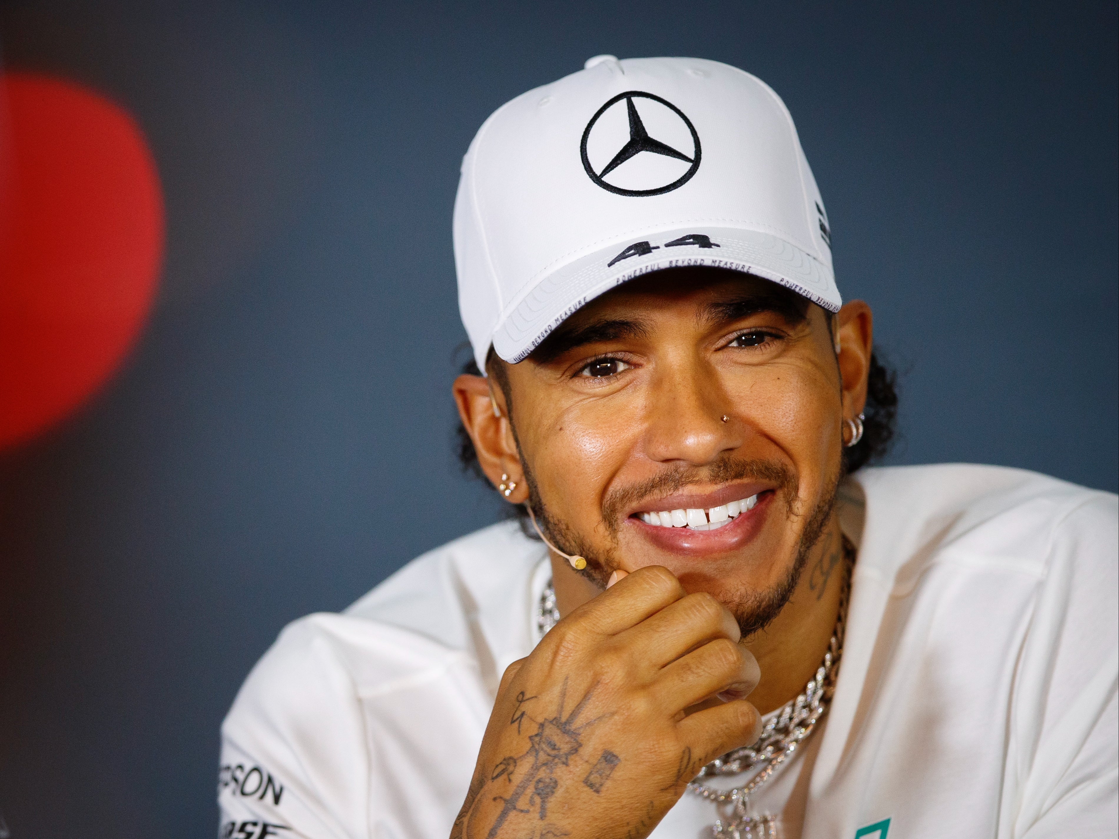 Mercedes F1 driver Lewis Hamilton