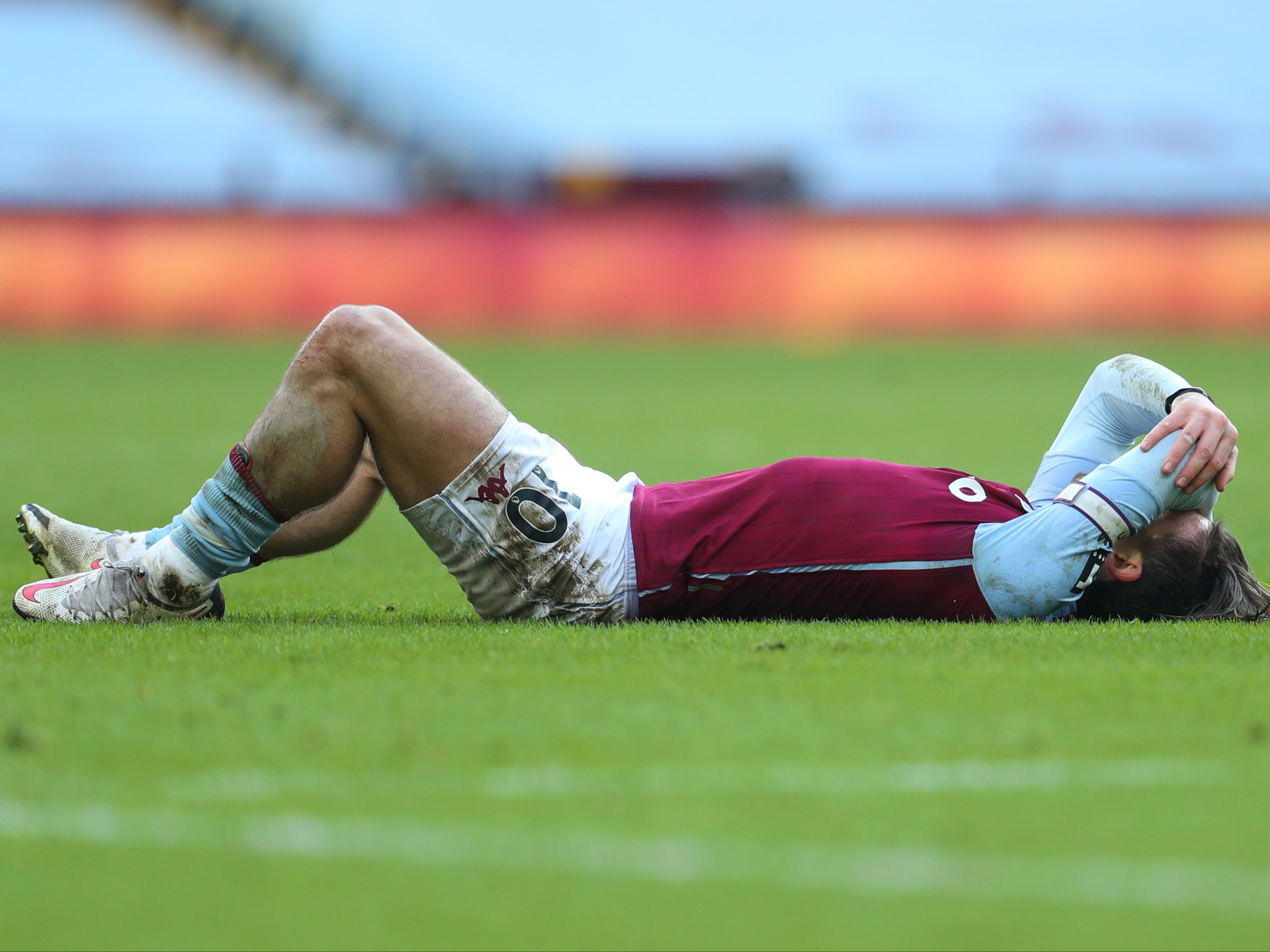 Aston Villa midfielder Jack Grealish