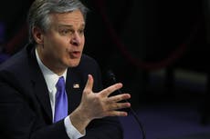 Five key takeaways from FBI director Wray’s grilling at Capitol riot hearing