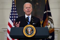 Biden vows enough vaccine for all US adults by end of May