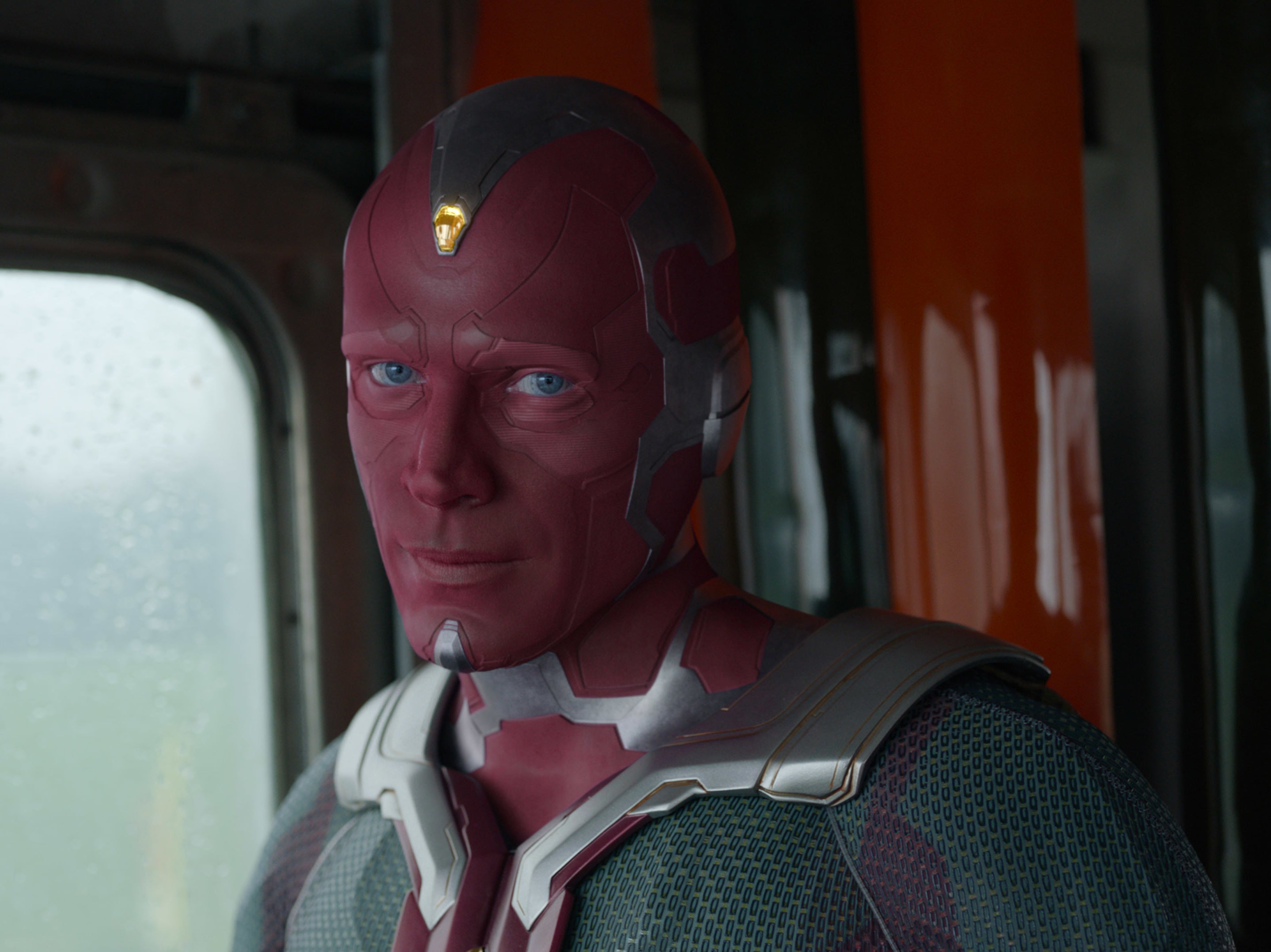 Paul Bettany as Vision in WandaVision