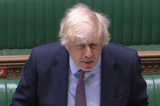 Boris Johnson says Keir Starmer ‘could have asked questions about’ UK when Labour leader raises Yemen aid cut