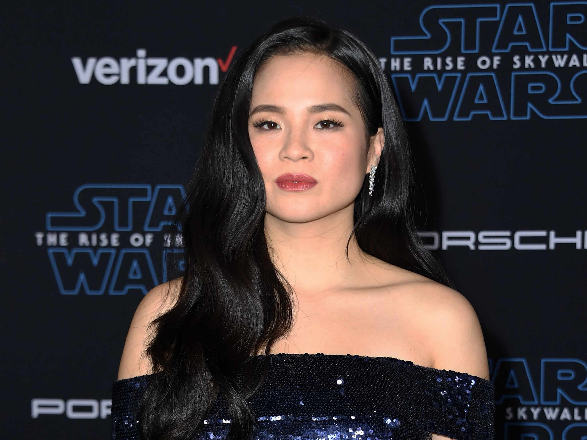 Kelly Marie Tran at the premiere of Star Wars: The Rise of Skywalker