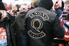 Why do QAnon supporters think Trump will return as US president today?