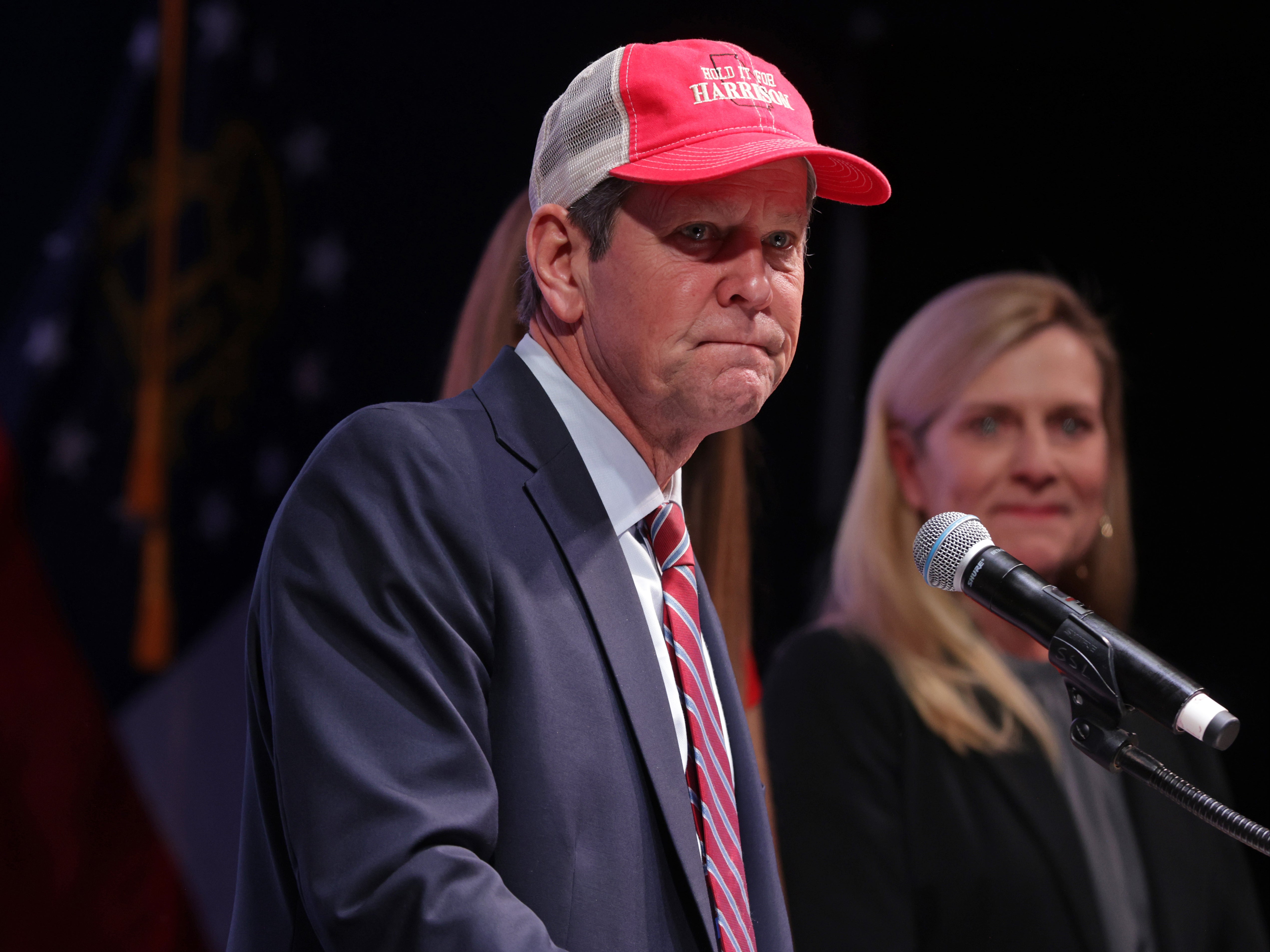 Georgia governor says he would ‘absolutely’ back Trump as 2024 nominee despite former president’s calls for his resignation