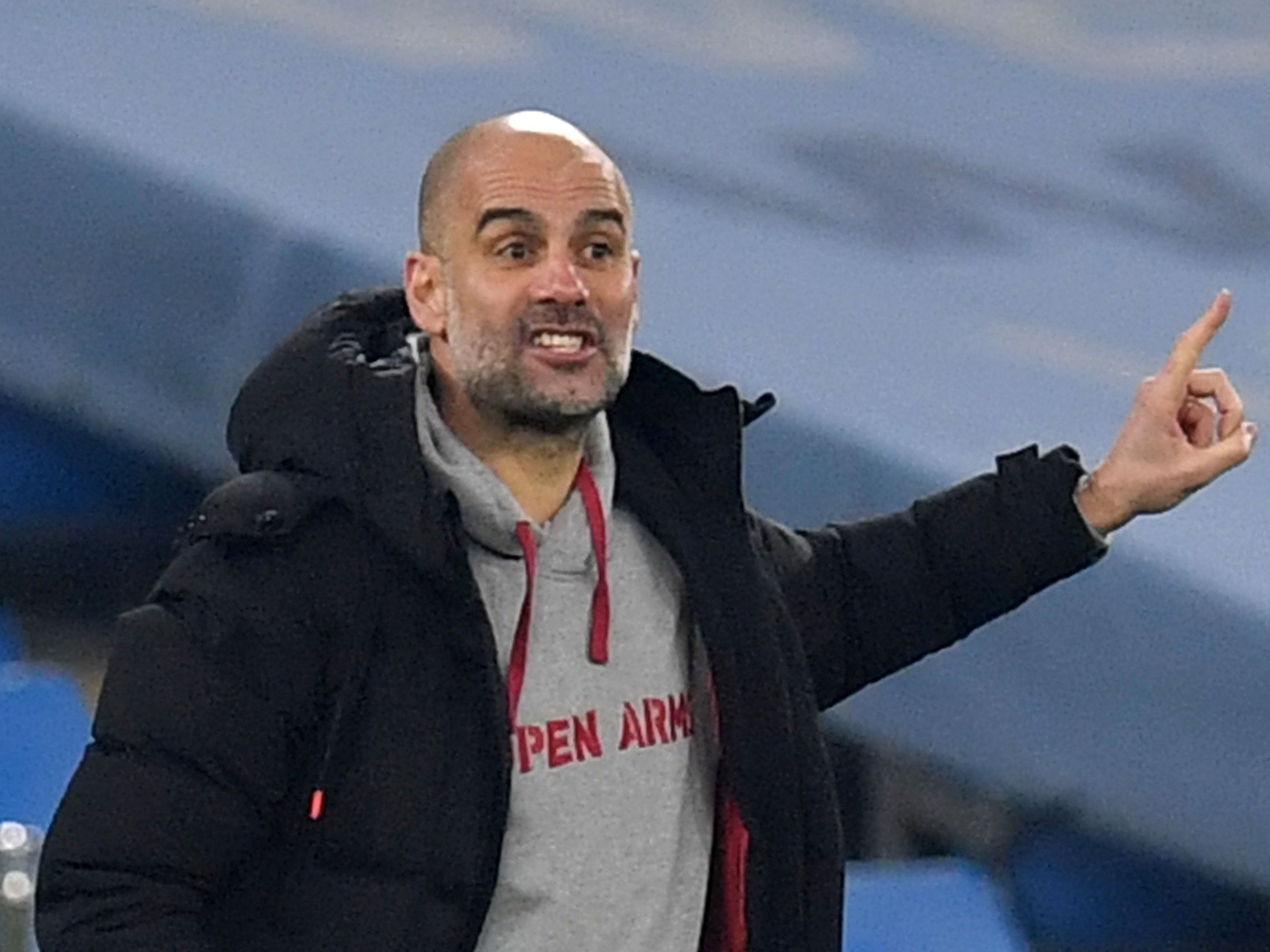 Manchester City manager Pep Guardiola