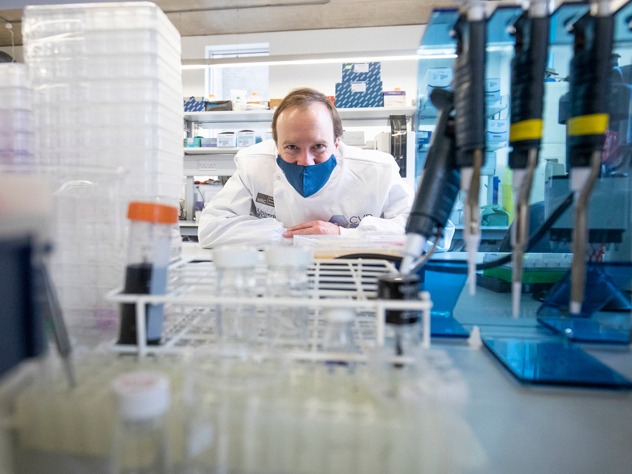 Matt Hancock, the health secretary, took his lead from the pandemic thriller ‘Contagion’