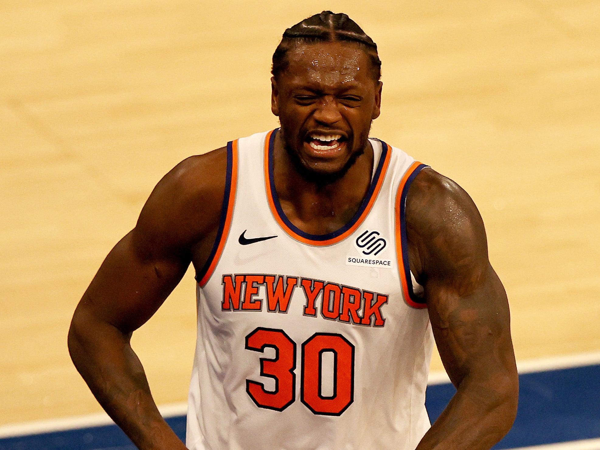 New York Knicks player Julius Randle