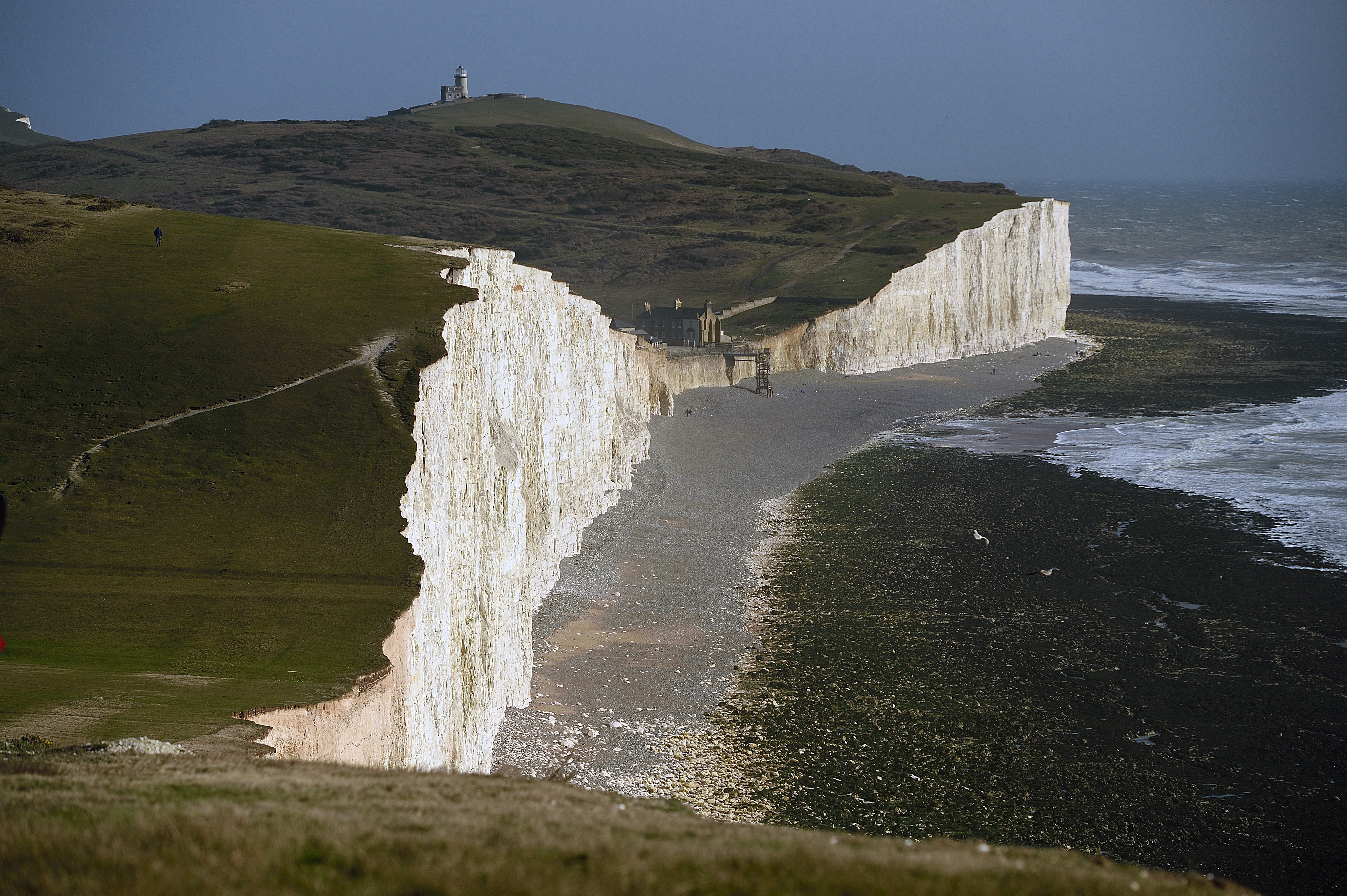 Erosion at Birling Gap in East Sussex