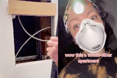 Woman finds an entire apartment behind her bathroom mirror in viral TikTok