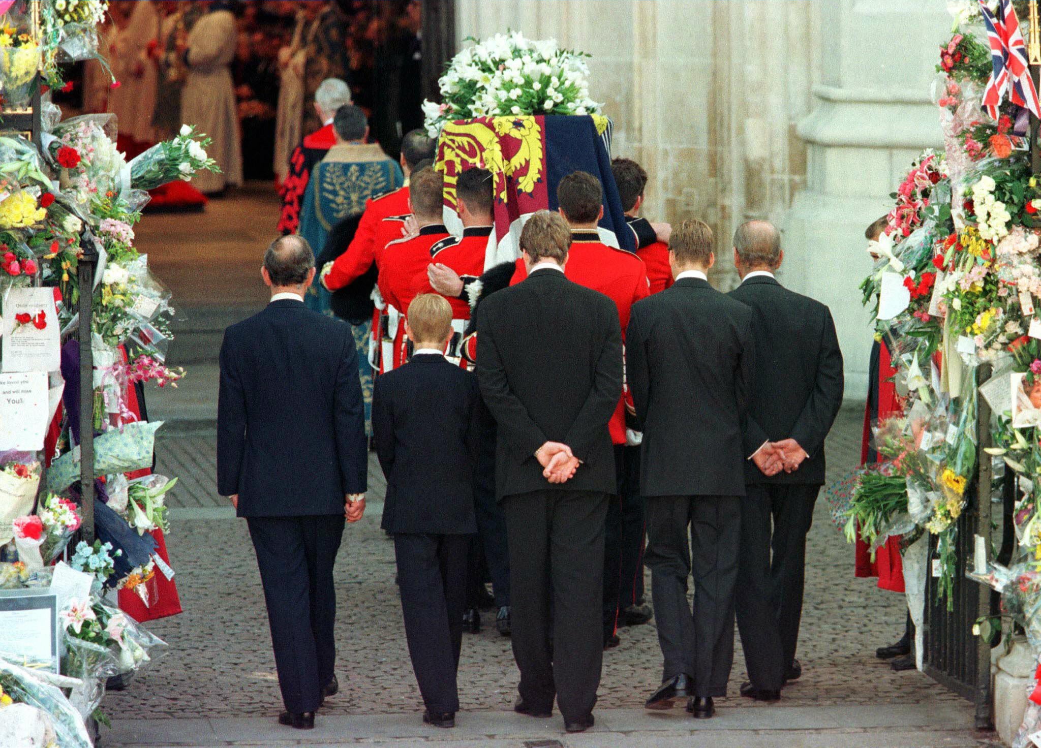 Prince Harry has spoken of the emotional toll of his mother’s funeral