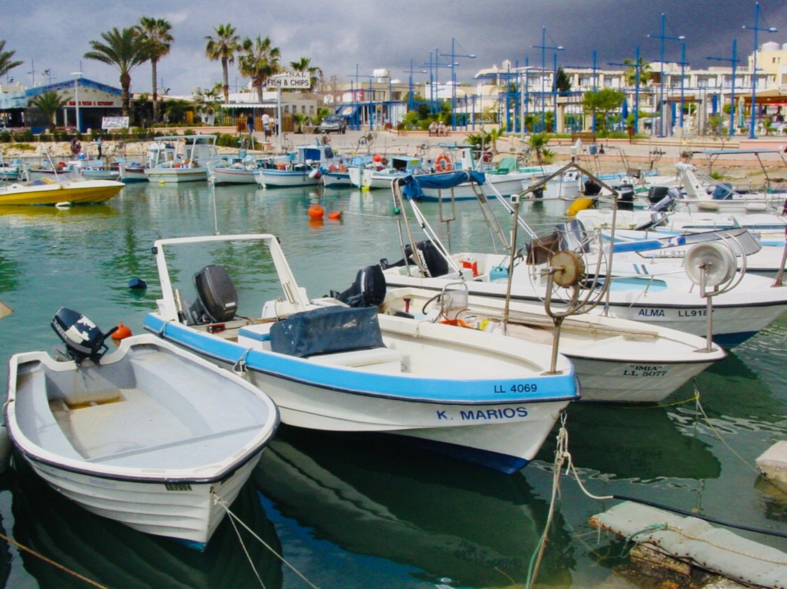 Welcome sight: Ayia Napa in Cyprus