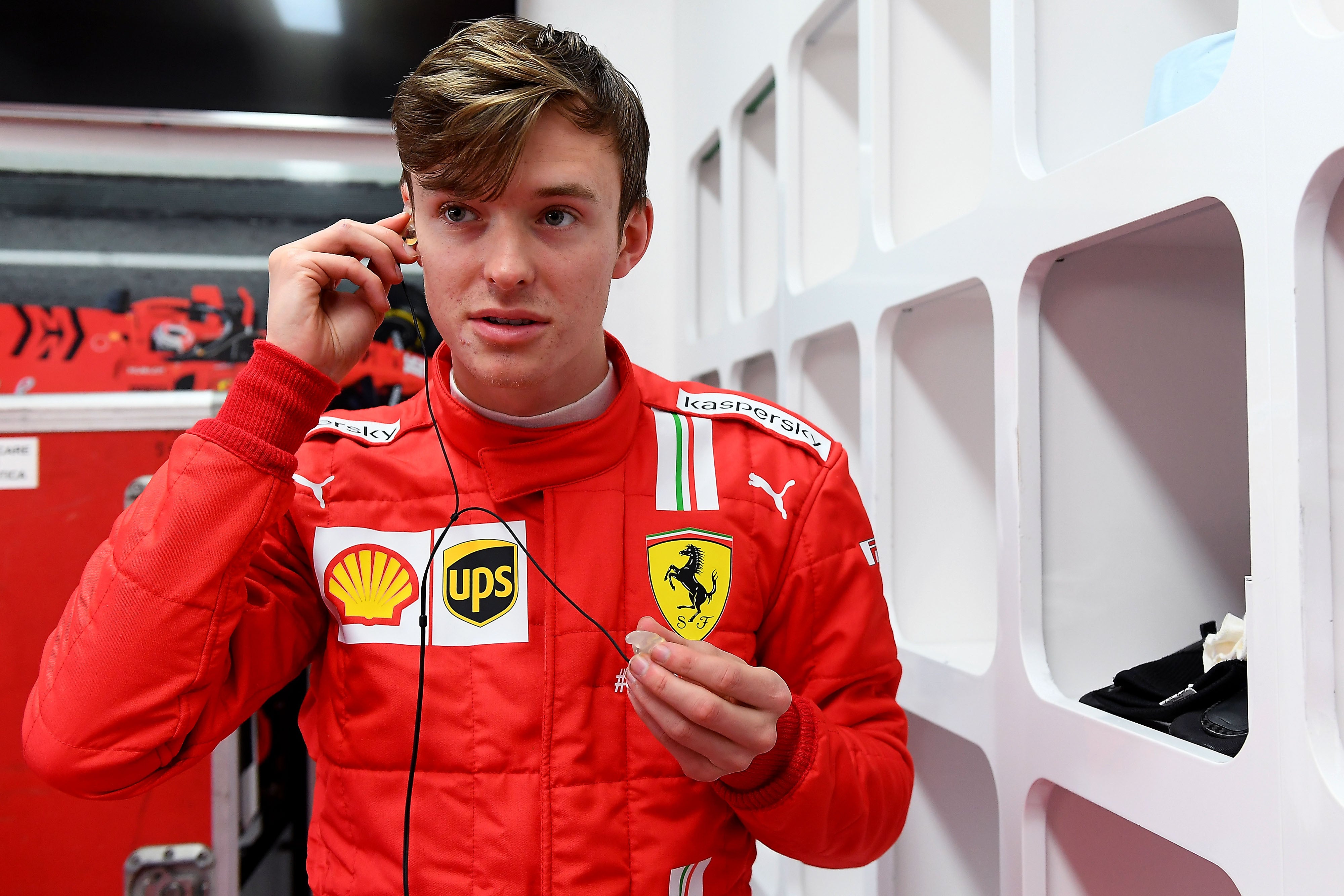 Callum Ilott of Ferrari