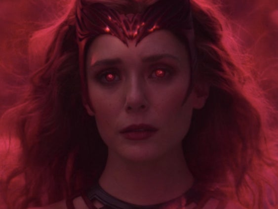 Elizabeth Olsen in ‘WandaVision’