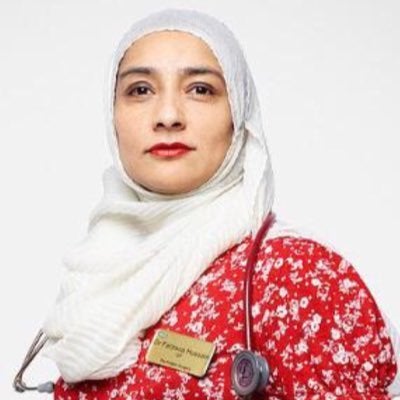 Photographer Rankin shot Dr Farzana Hussein as part of his series celebrating NHS heroes