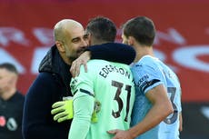 Manchester City’s ‘red list’ players will not travel during international break, insists Pep Guardiola