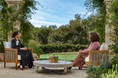 The Latest: Meghan describes entering royal life naively