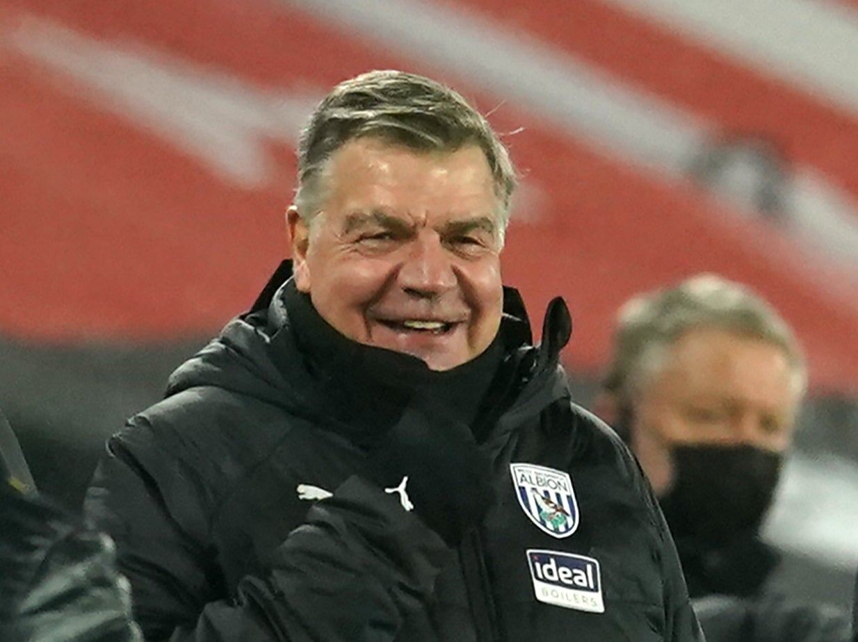 West Brom coach Sam Allardyce previously managed Newcastle