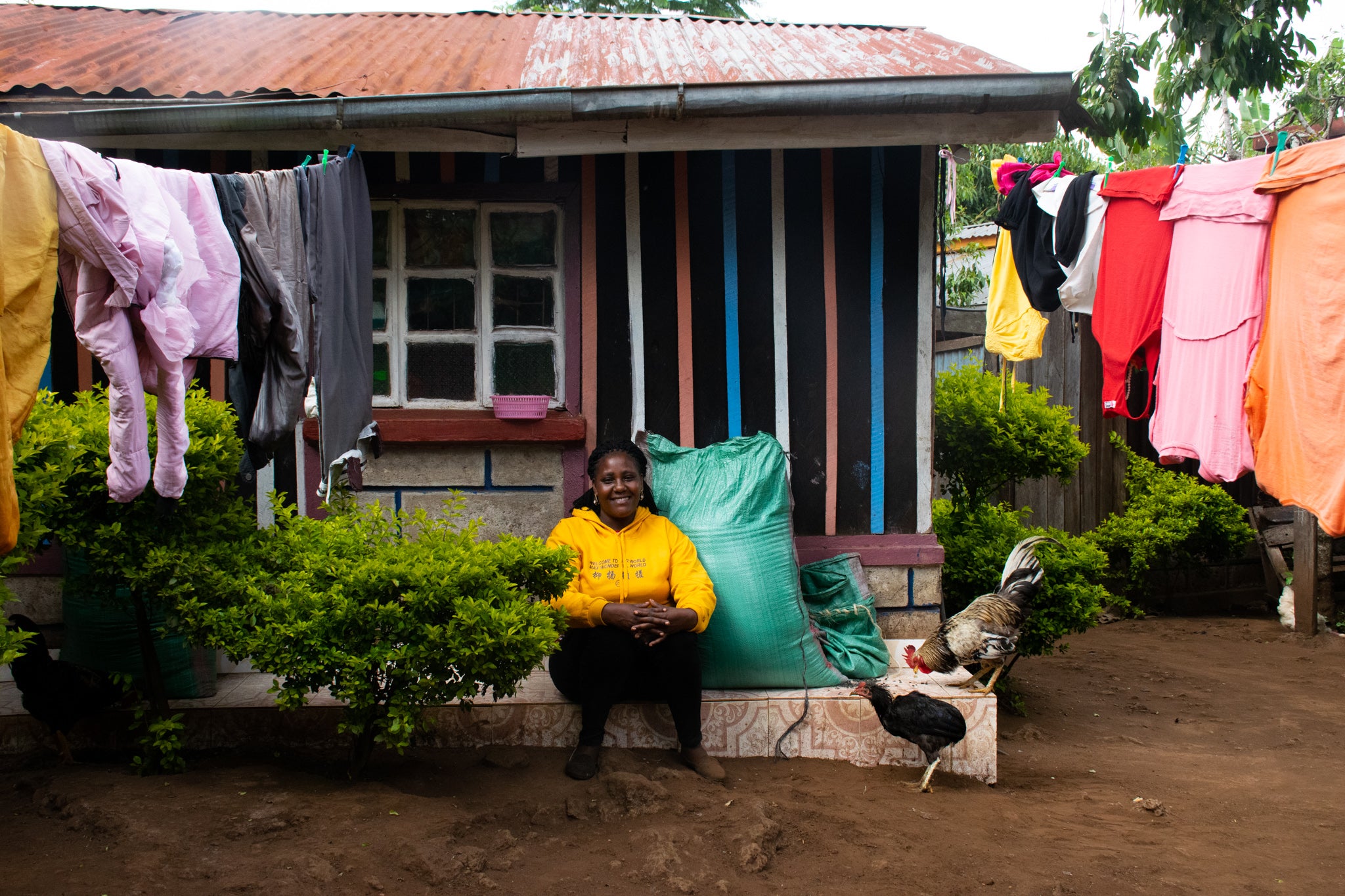 Angelica Mukomunene: ‘We used to make 70,000 Kenyan shillings [£459] a month, now we’re lucky if we get 20,000’