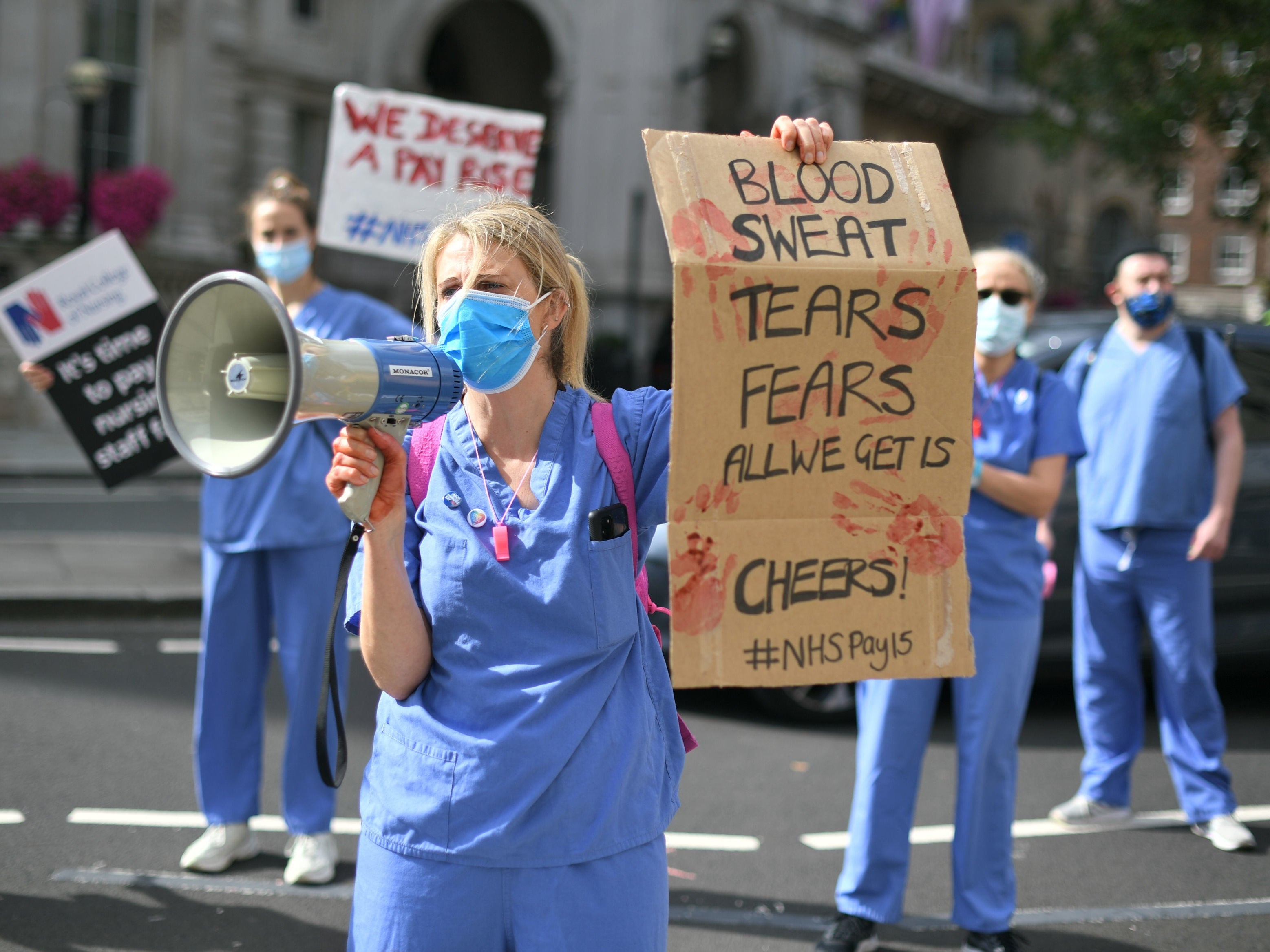 The government has to realise it has made a mistake over the NHS pay rise