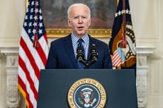 Biden news - live: Obama praises Biden on Covid-19 relief bill as Trump tells GOP to stop using his name