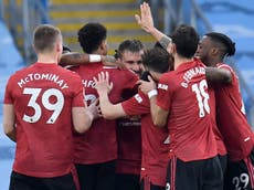 Luke Shaw seals victory as Manchester United condemn Man City’s streak to a sour end