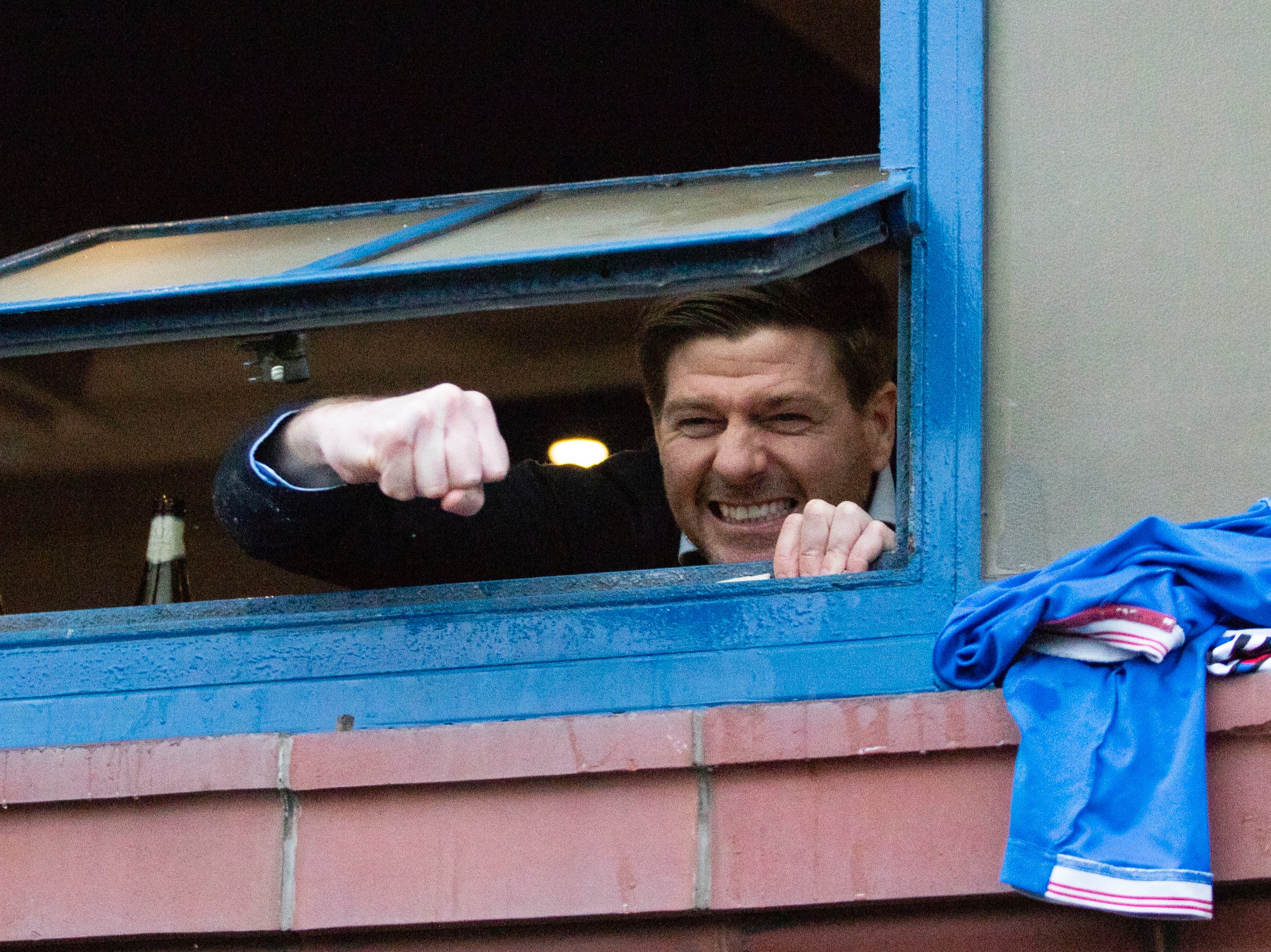 Rangers manager Steven Gerrard