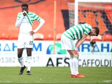 Celtic players ‘gutted’ to lose Scottish Premiership title to Rangers