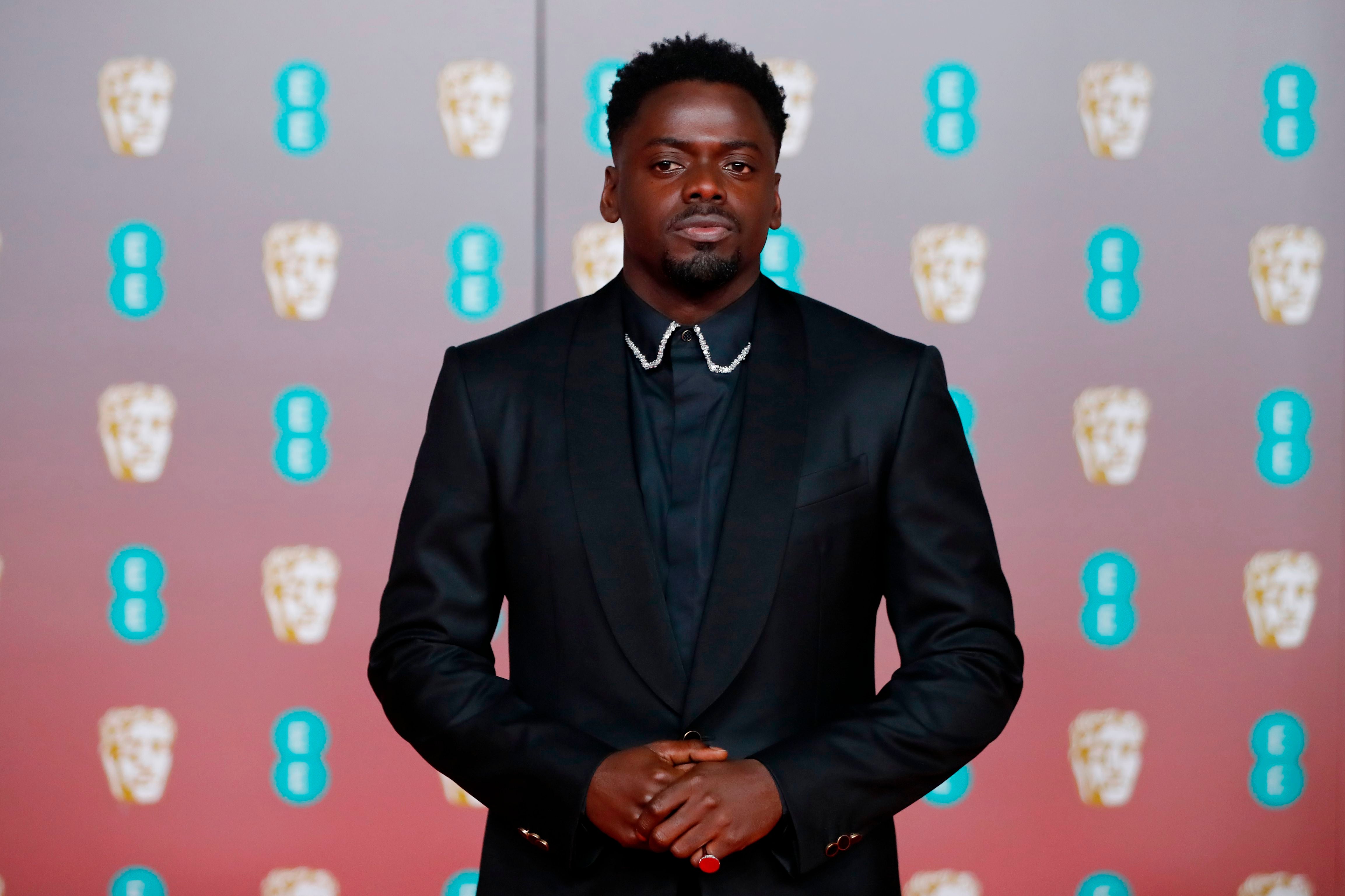 Daniel Kaluuya at the British Academy Film Awards in 2020