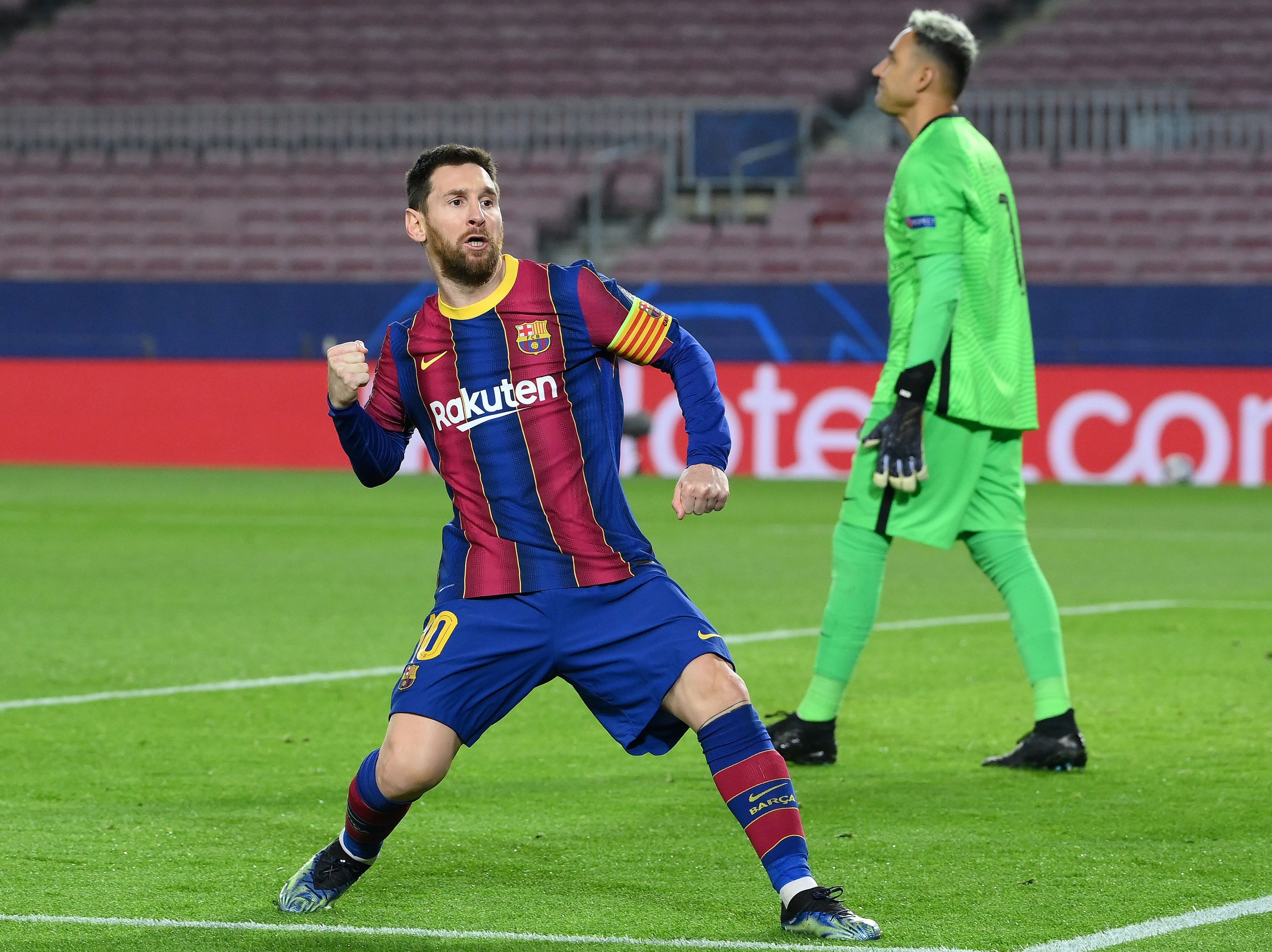 Lionel Messi scores in Barcelona’s famous comeback against PSG