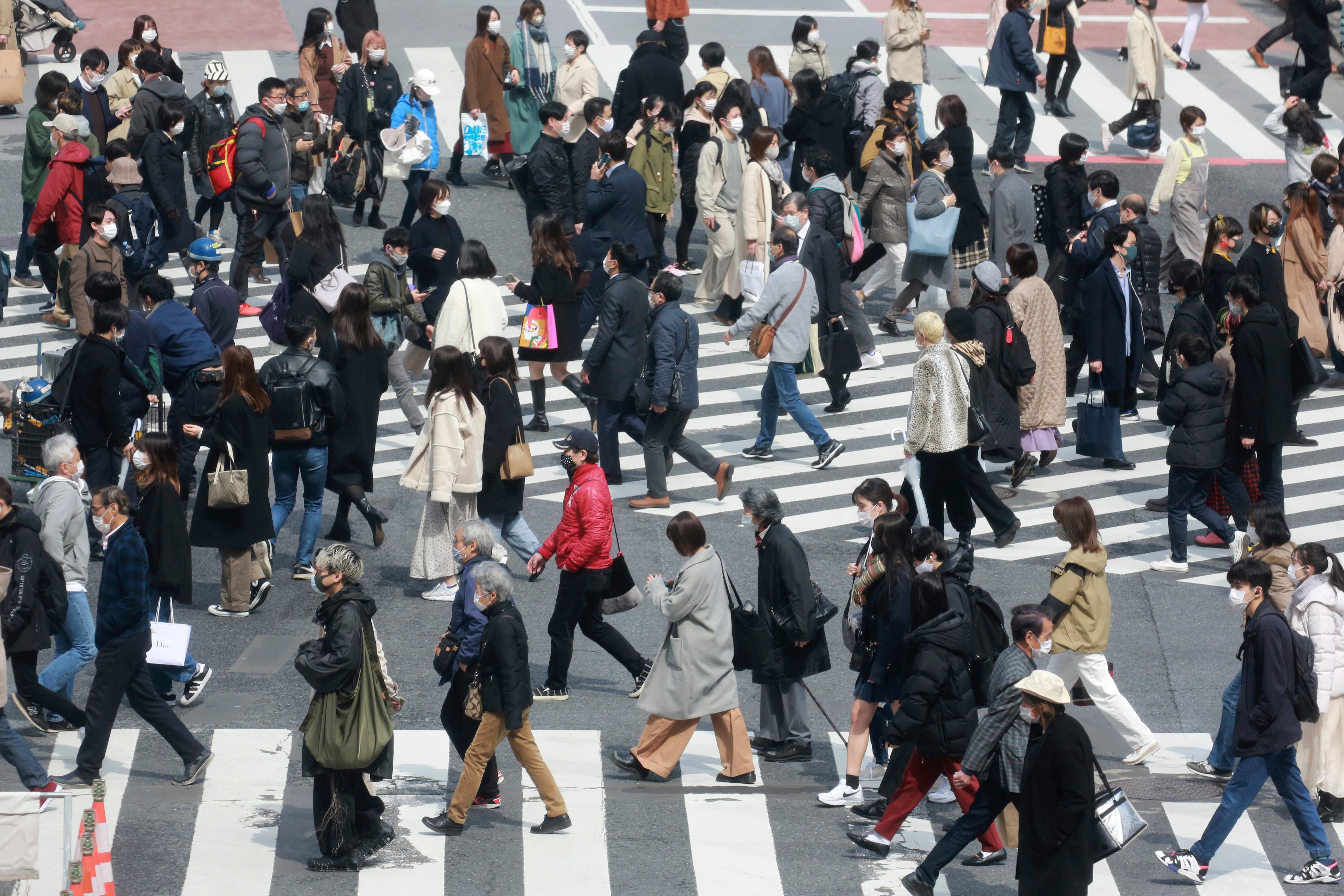 Virus Outbreak Japan Daily Life