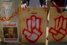 Myanmar protesters venture out despite police violence