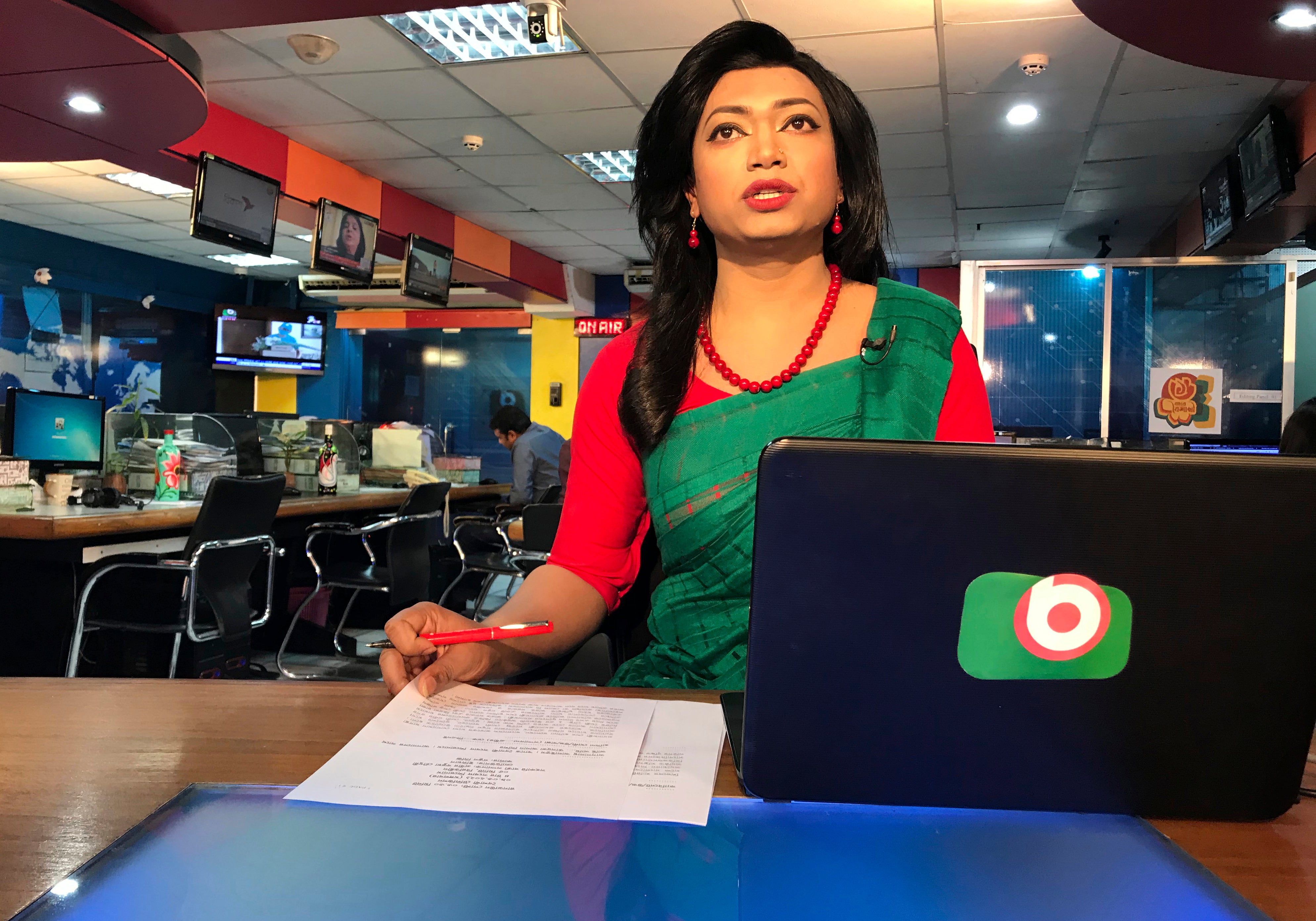 Bangladesh Transgender News Anchor