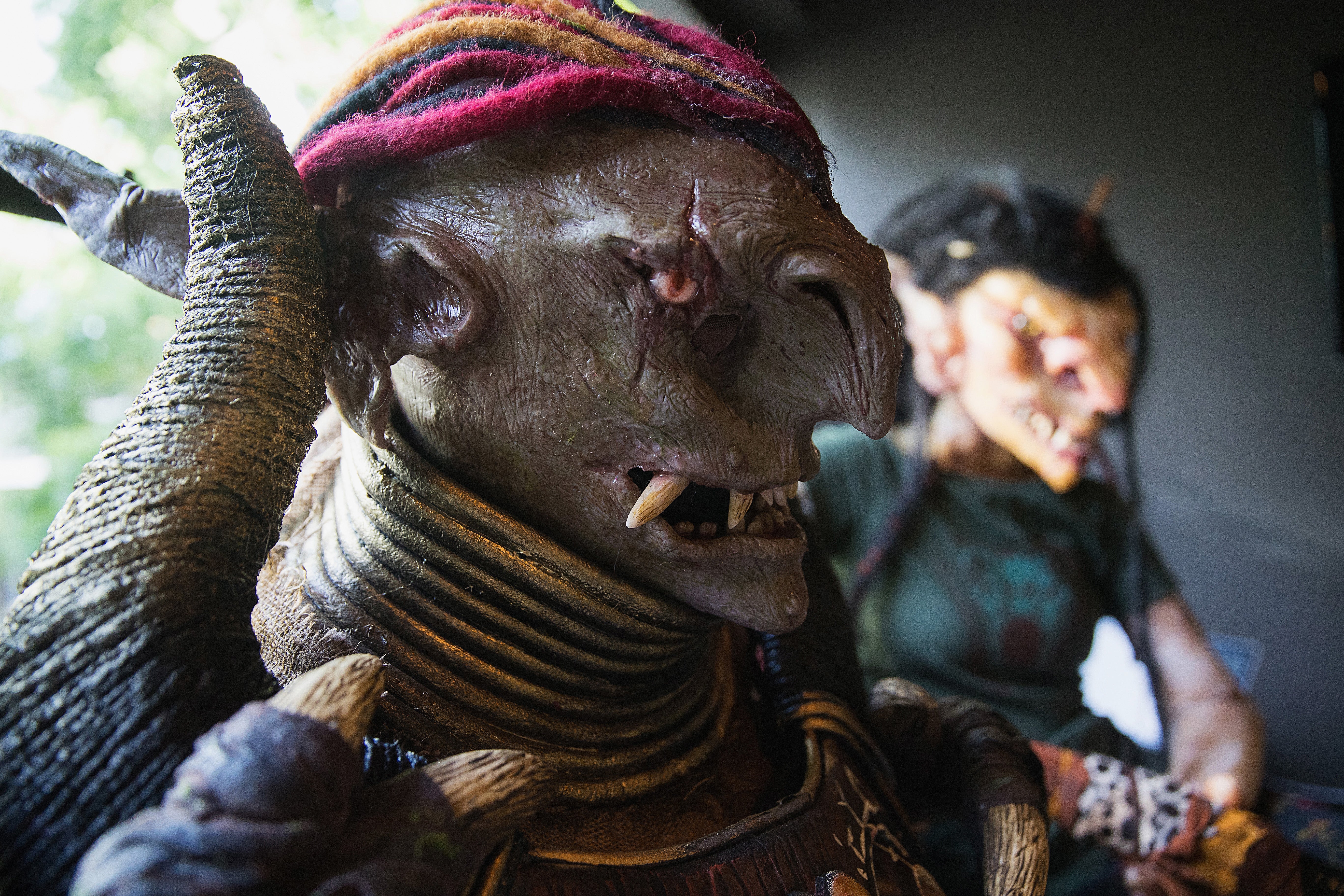 Face of fun: “Batiri goblins” from Dungeons & Dragons live streaming in studios in Seattle