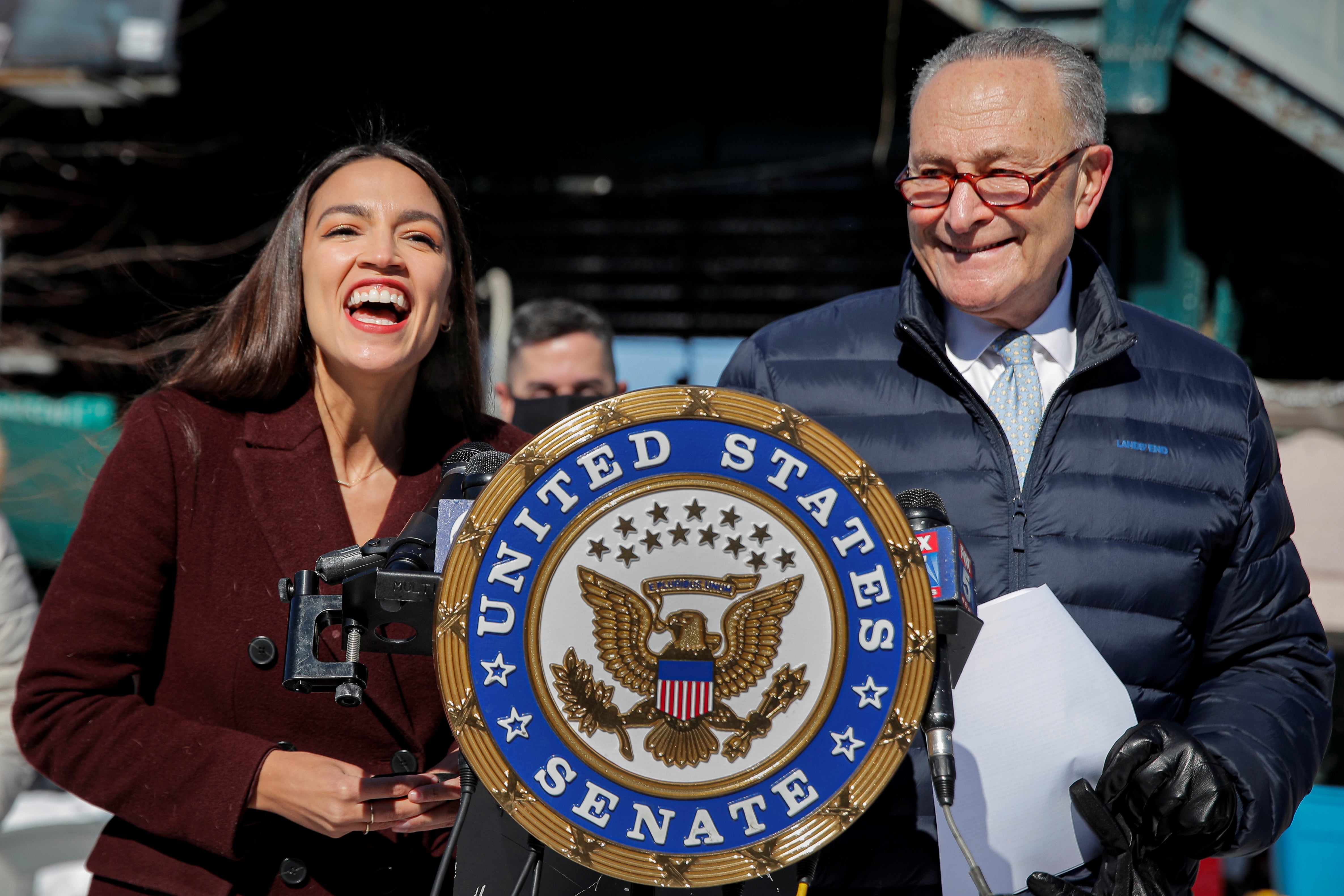 File image: Congresswomen Alexandria Ocasio-Cortez still has a student loan debt worth thousands of dollars