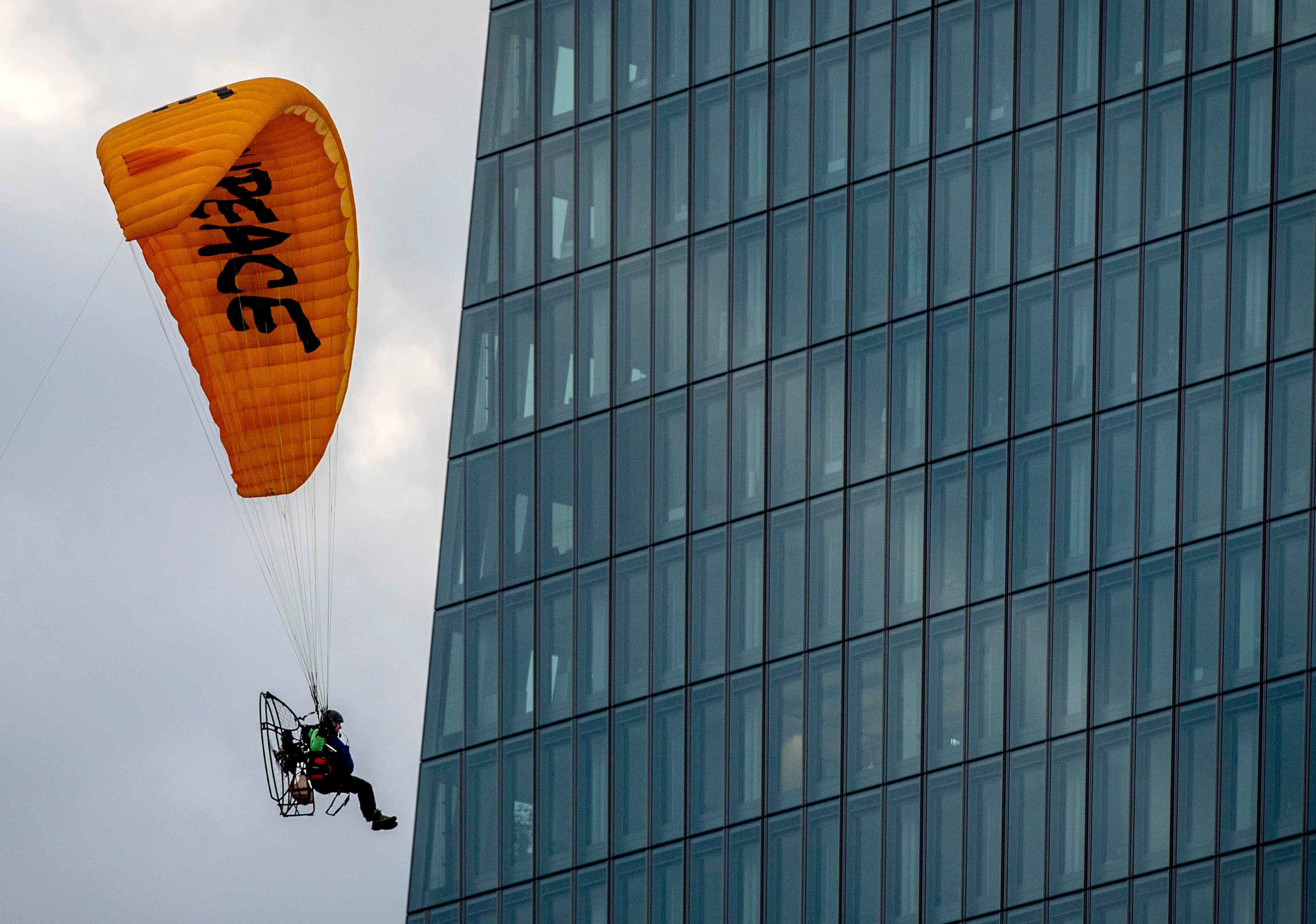 Germany European Central Bank Greenpeace