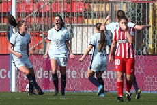 Chelsea knock out Atletico Madrid to progress to Women’s Champions League quarter-final