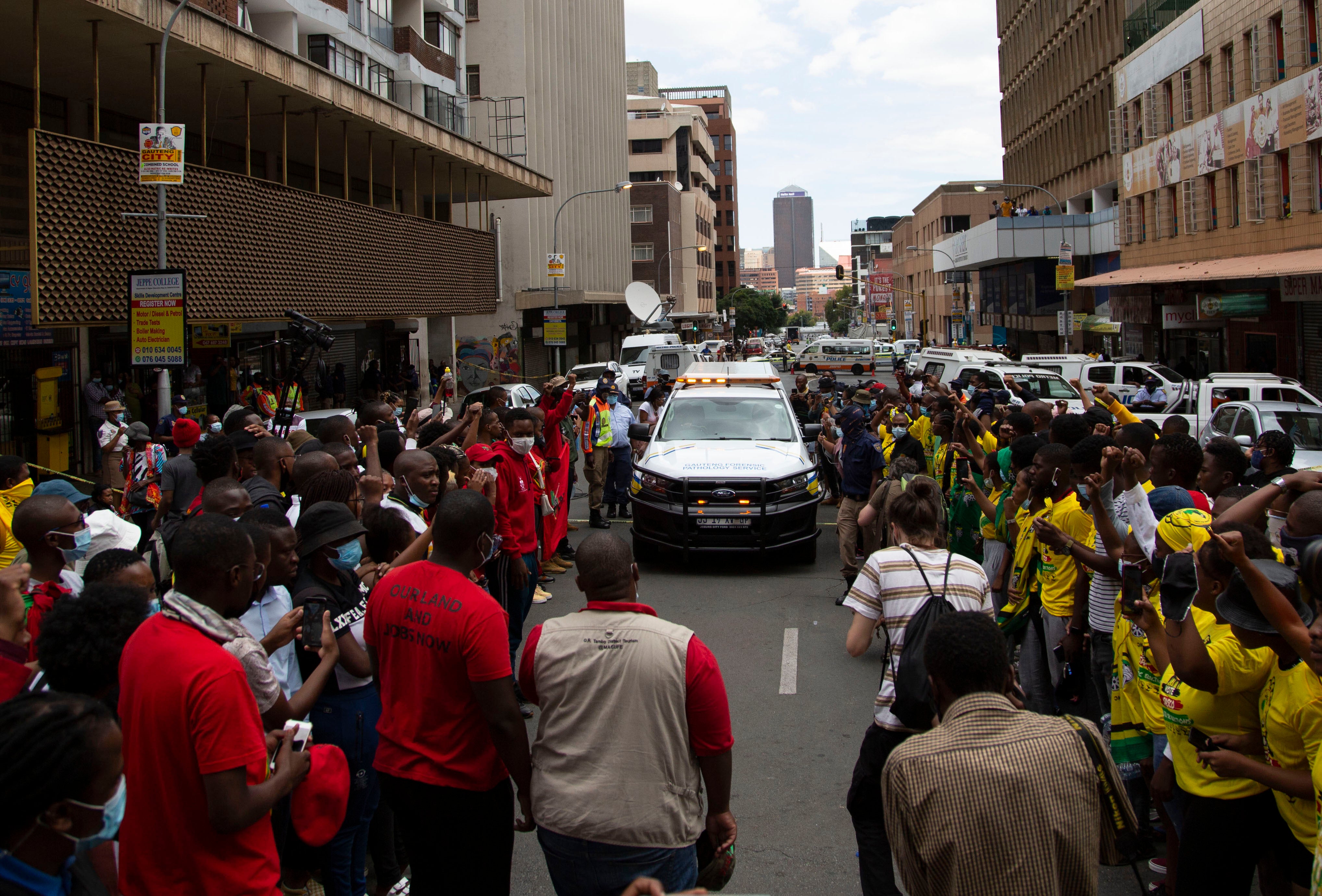 South Africa Student Protest