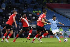 Man City vs Southampton LIVE: Latest score, goals and updates from Premier League fixture tonight