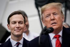 Kushner criticised over ‘arrogant’ op-ed taking credit for peace in the Middle East