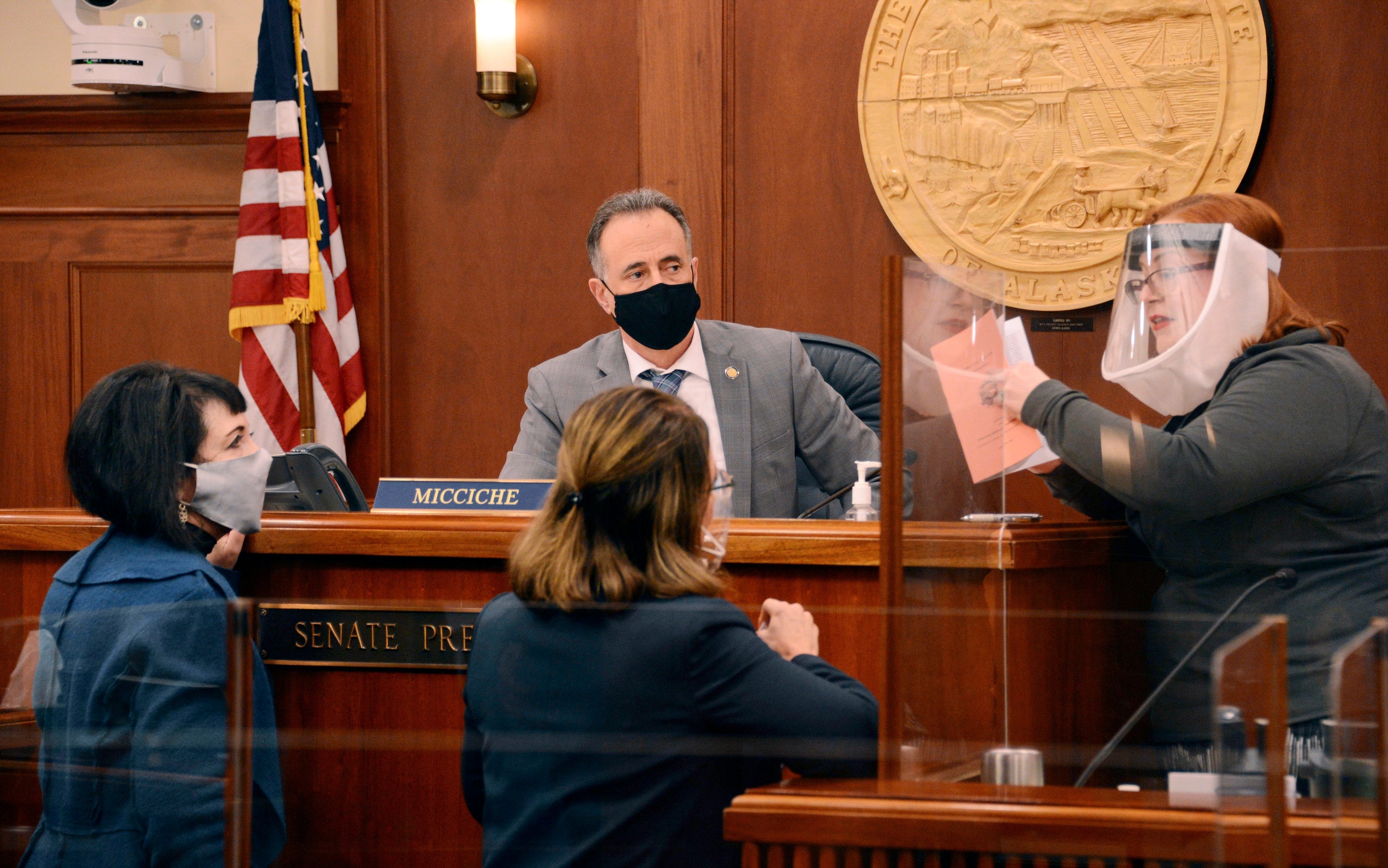 Alaska Lawmaker-Mask